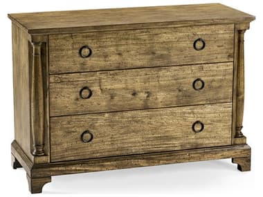 Jonathan Charles Jc Casual 3-Drawers Brown Acacia Wood Dresser JC491004DTM