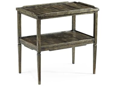 Jonathan Charles Jc Casual Square Dark Driftwood End Table JC491020DTD