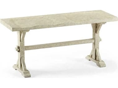 Jonathan Charles Jc Casual 42" Whitewash Driftwood Cream Accent Bench JC491088DTW