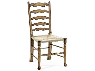 Jonathan Charles Jc Casual Acacia Wood Upholstered Armless Dining Chair JC492296SCDTM