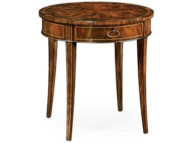 Jonathan Charles Clean & Classic Light Antique Mahogany Round End Table JC494003LAM