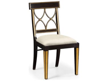 Jonathan Charles Jc Traditional Acacia Wood Black Upholstered Armless Dining Chair JC494347SCEBFF200