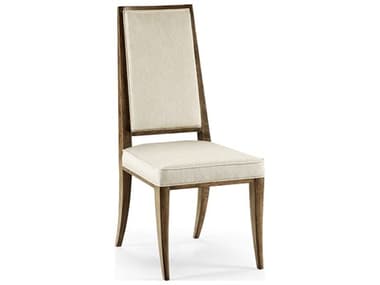 Jonathan Charles Barcelona Walnut Wood Brown Upholstered Armless Dining Chair JC496063SCWBAF200