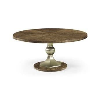 Jonathan Charles Barcelona Round Wood Walnut Dining Table JC49608265LWBA