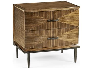 Jonathan Charles Toulouse 2-Drawers Walnut Wood Nightstand JC500355WTL