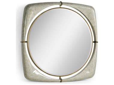 Jonathan Charles Toulouse Eggshell Wall Mirror Square JC50036052DEA002