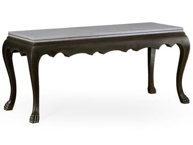 Jonathan Charles William Yeoward Rectangular Marble Ebonized Oak Coffee Table JC530011EDO