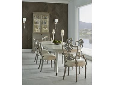 Jonathan Charles Timeless Acacia Wood Dining Room Set JCTIMELESSDININGSET61