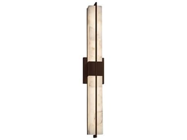 Justice Design Group Alabaster Rocks LED Wall Sconce JDALR9055