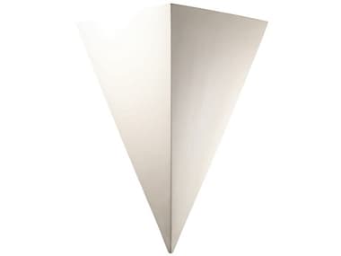 Justice Design Group Ambiance 25" Tall 2-Light White Wall Sconce JDCER1140