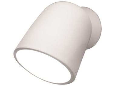 Justice Design Group Ambiance 7" Tall White Wall Sconce JDCER3770