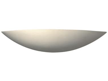 Justice Design Group Ambiance 3" Tall 1-Light White Wall Sconce JDCER4210