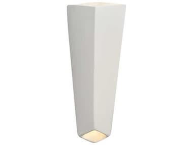 Justice Design Group Ambiance 17" Tall White LED Wall Sconce JDCER5825
