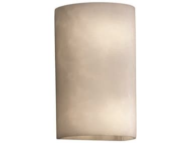 Justice Design Group Clouds 9" Tall 2-Light Off White Wall Sconce JDCLD0945