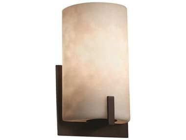 Justice Design Group Clouds 9" Tall 1-Light Off White Wall Sconce JDCLD5531