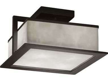 Justice Design Group Clouds Laguna Outdoor Ceiling Light JDCLD7517W