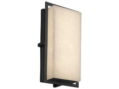 Justice Design Group Clouds Avalon 12'' High ADA Outdoor Wall Light JDCLD7562W