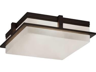 Justice Design Group Clouds Avalon 14'' Outdoor Ceiling Light JDCLD7569W