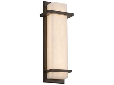 Justice Design Group Clouds Monolith 14'' High ADA Outdoor Wall Light JDCLD7612W