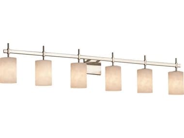 Justice Design Group Clouds 6-Light Chrome Vanity Light JDCLD8416