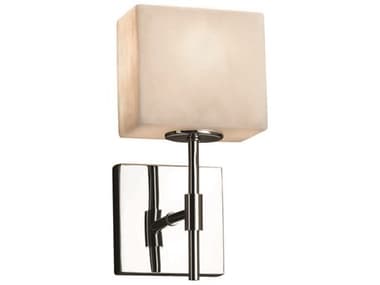 Justice Design Group Clouds 11" Tall 1-Light Chrome Wall Sconce JDCLD8417