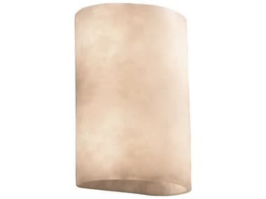 Justice Design Group Clouds 9" Tall 2-Light Off White Wall Sconce JDCLD8857