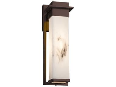 Justice Design Group Lumenaria Pacific 17'' High LED Outdoor Wall Light JDFAL7544W