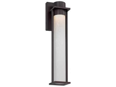 Justice Design Group Fusion Wooster 19'' High Outdoor Wall Light JDFSN7164WETCHMBLK