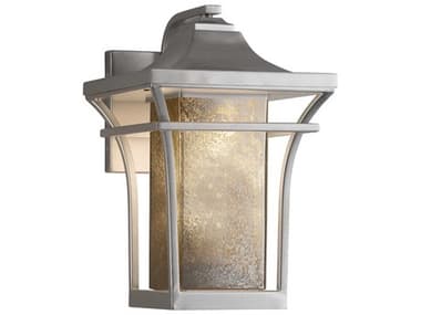 Justice Design Group Fusion Summit 9'' Outdoor Wall Light JDFSN7521W
