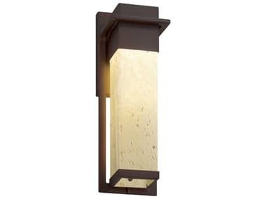 Justice Design Group Fusion Pacific 17'' High LED Outdoor Wall Light JDFSN7544W