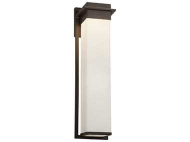 Justice Design Group Fusion Pacific 24'' High LED Outdoor Wall Light JDFSN7545W
