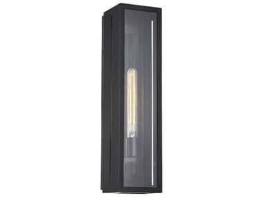 Justice Design Group Fusion Briarwood 1-Light Outdoor Wall Light JDFSN7691WCLERMBLK