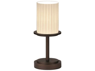 Justice Design Group Fusion Dakota 1 - Light 12'' High Table Lamp JDFSN8798