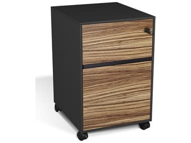 Unique Furniture 400 Series 17&quot; Zebrano File Cabinet JE430ZE