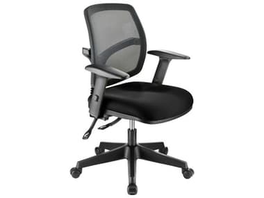 Unique Furniture Upholstered Adjustable Ergonomic Swivel Task Office Chair JE5048