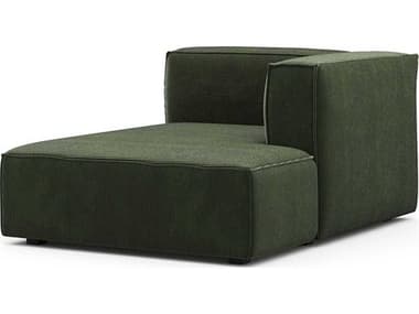 Unique Furniture Beacon Olive Green Upholstered Chaise JEBEAC4733