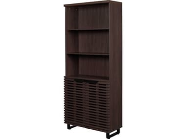 Unique Furniture Bisana Brown Bookcase JEBISA8136BRW