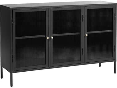 Unique Furniture Vega 52'' Black & Golden Sideboard JEBRCO4458BLACK