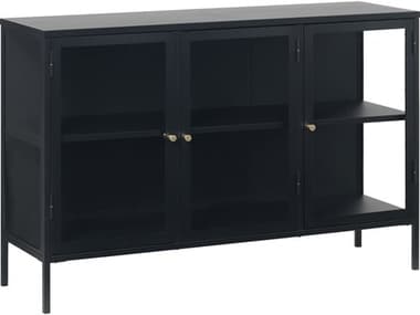 Unique Furniture Altair 52'' Black &amp; Golden Sideboard JECARM4226