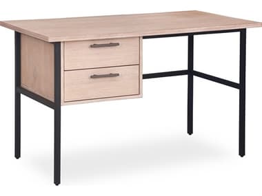 Unique Furniture Cascade Mountain White Natural Writing Desk JECASC8064WH