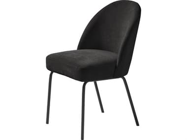 Unique Furniture Creston Black Upholstered Armless Dining Chair Set of 2 JECRES346802