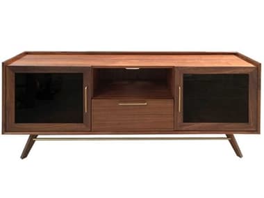 Unique Furniture Denali 75" Walnut Media Console JEDNLI3577
