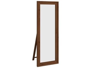 Unique Furniture Denali Walnut Floor Mirror Rectangular JEDNLI3824
