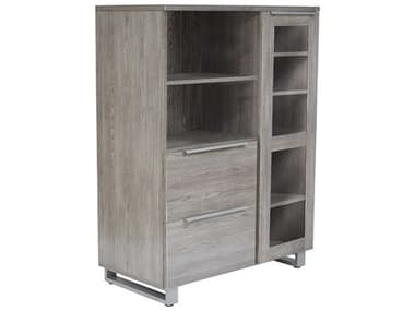 Unique Furniture Kalmar 39" Grey File Cabinet JEK118GREY