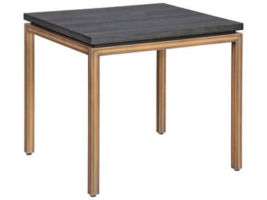 Unique Furniture Lucius Square Wood Grey Ash End Table JELUCI4592