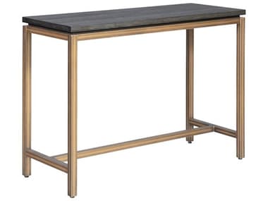 Unique Furniture Lucius Rectangular Wood Grey Ash Console Table JELUCI4593