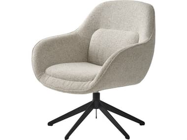Unique Furniture Lynn Swivel Cream Accent Chair Lounge JELYNN491200