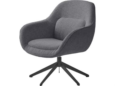 Unique Furniture Lynn Swivel Gray Accent Chair Lounge JELYNN491201