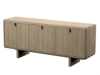 Unique Furniture Natu 31" Oak Wood Natural Sideboard JENATU5173