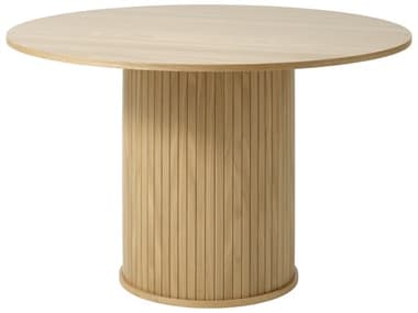 Unique Furniture Nola Round Wood Dining Table JENOLA4620NAT